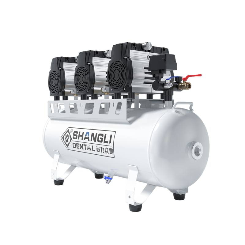 新型無(wú)油靜音空壓機